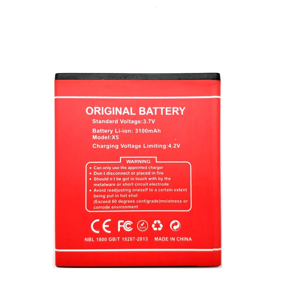 

2019 Newest 3100mAh For Doogee X5 Battery High Capacity Batterie Bateria Accumulator for Doogee X5 Pro