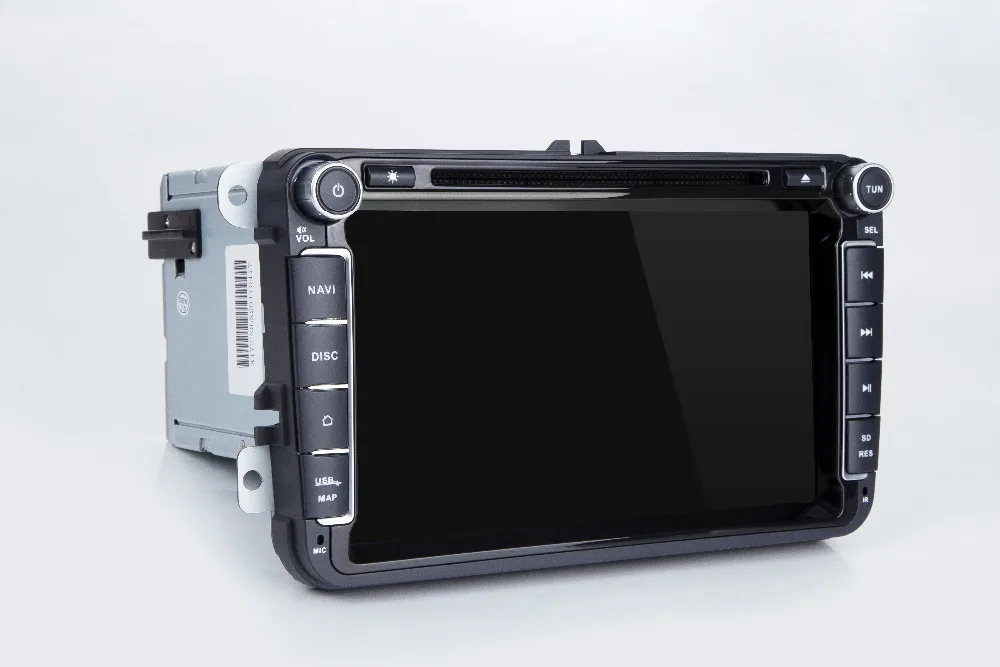 Flash Deal Android 8.1 8 inch for B6 B7 Car DVD GPS For Volkswagen Golf GPS For VW Polo Car Stereo Radio GPS with DVD player 3g wifi obd 3