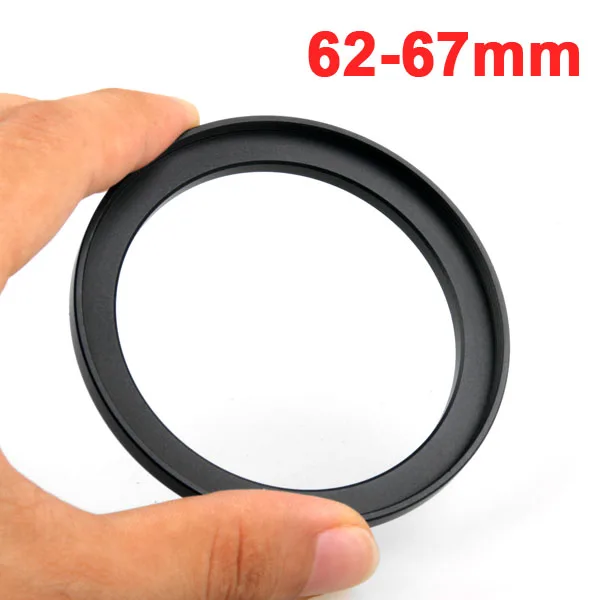 

62mm to 67mm 62-67mm 62mm-67mm 62-67 Stepping Step Up Filter Ring Adapter