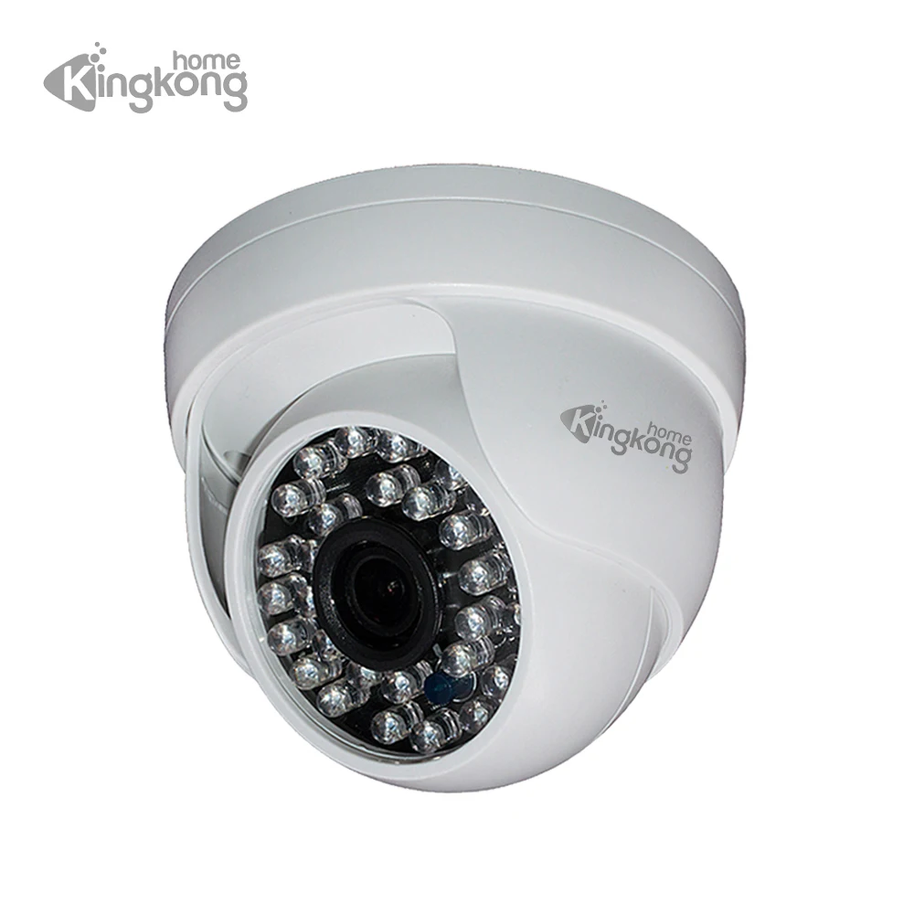 

Kingkonghome IP Camera HD 1080P/720P 30 IR LED Dome Cameras Security Indoor Day/Night Vision Home CCTV ONVIF Surveillance Cam