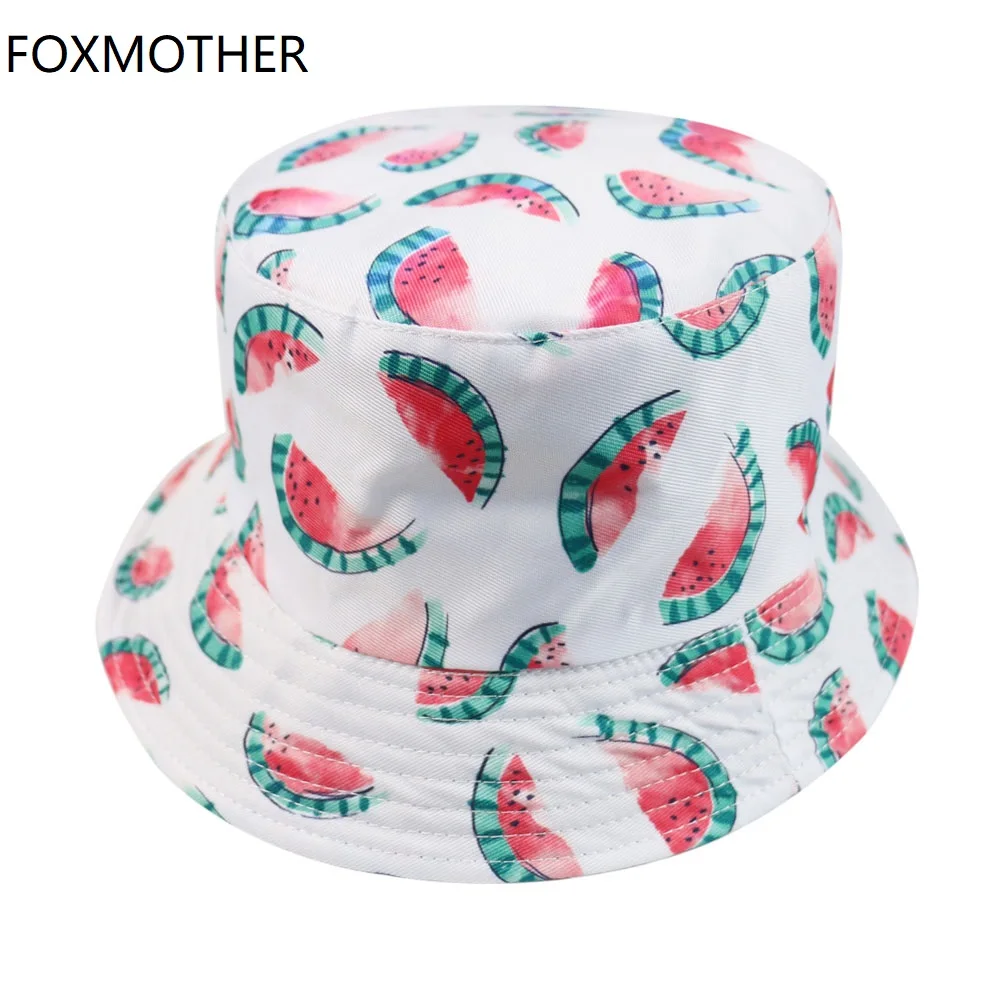 FOXMOTHER Новый Casquette Лето Белый пляж арбуз женская панама корейская мода фруктовые Солнцезащитные очки женские Gorras