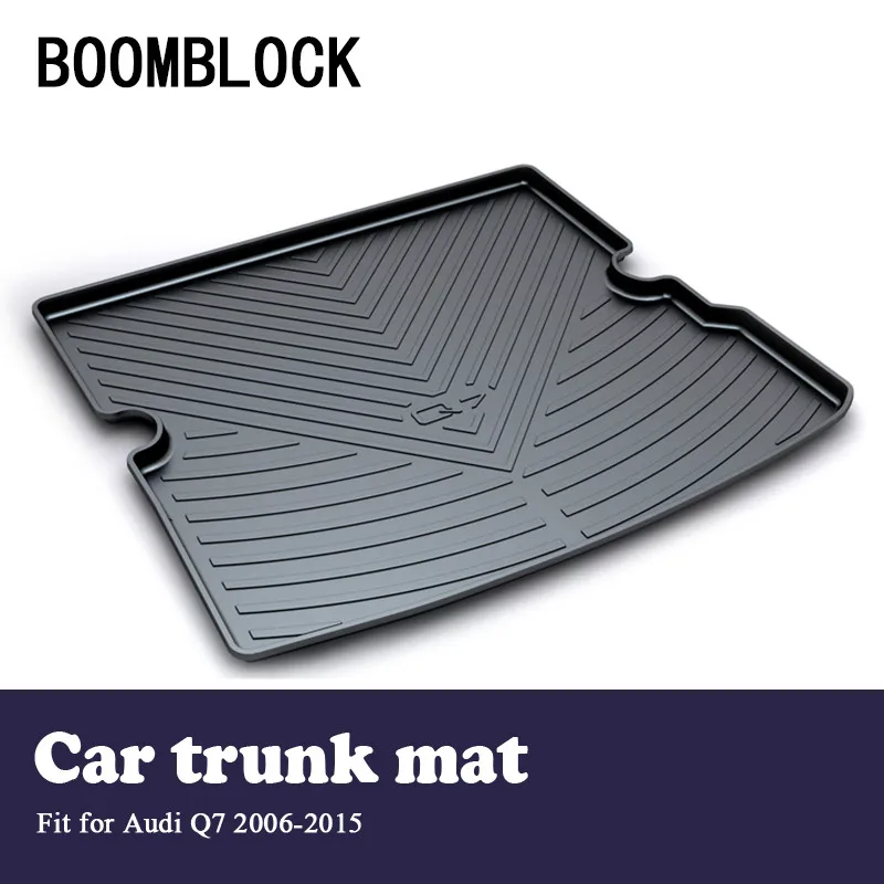 

BOOMBLOCK For Audi Q7 2006 2007 2008 2009 2010 2011 2012 2013 2014 2015 Waterproof Anti-slip Car Trunk Mat Tray Floor Carpet Pad