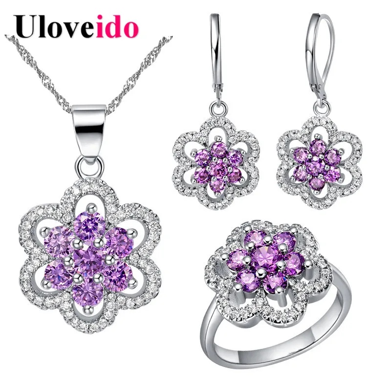 Buy Rhinestone Jewelry Set Women's Wedding Luxury