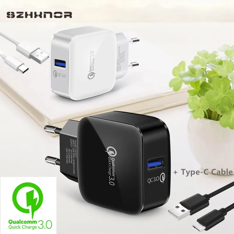 QC3.0 настенное быстрое зарядное устройство с быстрой зарядкой USB для Huawei P10 Plus VKY AL00