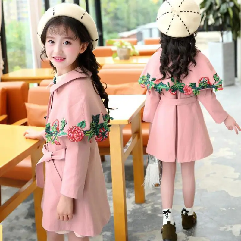

Baby Girls Wool Coats Clothing 2018 New Winter Cotton Princess Girls Outwear Kids Wool Sweet Children Clothing Christmas Clothes