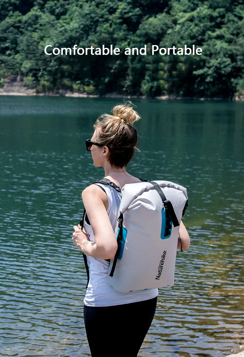 Naturehike уличная гермомешок водонепроницаемый сумка TPU сухая сумка, водонепроницаемый рюкзак спасательный жилет большой емкости износостойкая Портативная сумка