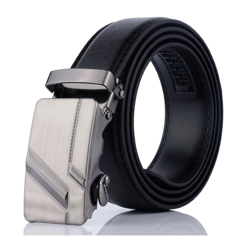 

Belt Men Fashion Luxury Automatic Buckle Genune Leather Strap Black Brown For Mens Belt Designers Brand High Quality