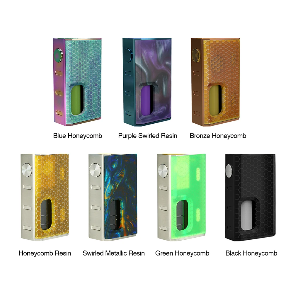 Новый оригинальный боксмод WISMEC Luxotic BF с бутылкой 7 5 мл без аккумулятора 18650 для
