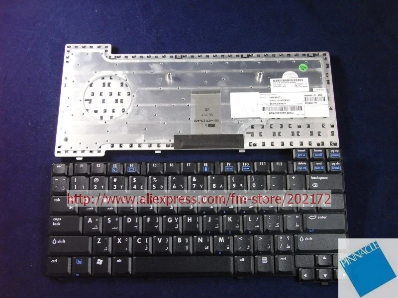 Совершенно новая черная клавиатура для ноутбука 378248-171 365485-171 HP Compaq nc6120 nx6110 | Отзывы и видеообзор