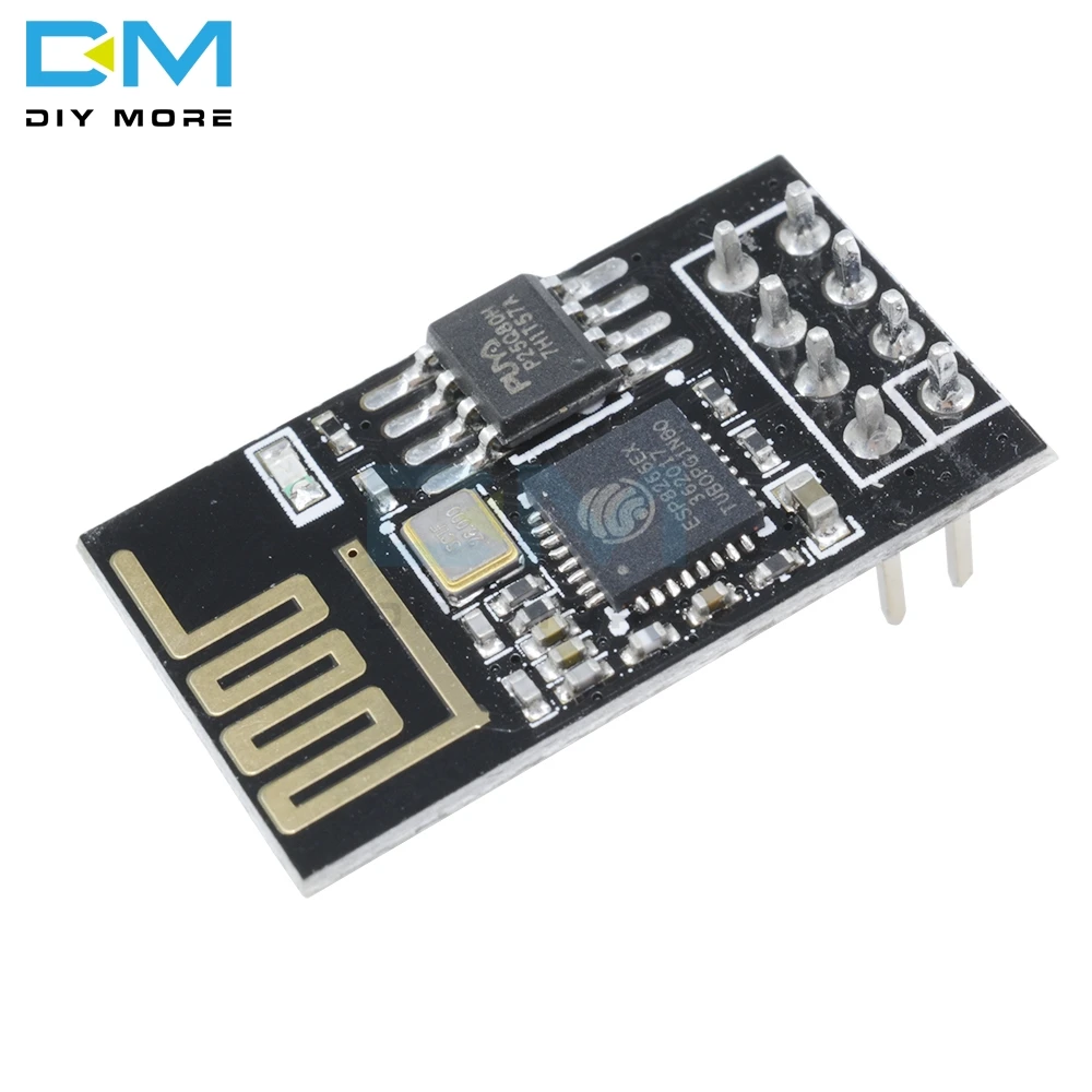 ESP8266 ESP01 Φ серийный модуль Wifi Беспроводная плата приемопередатчика 3 в 6 UART I2C I2S