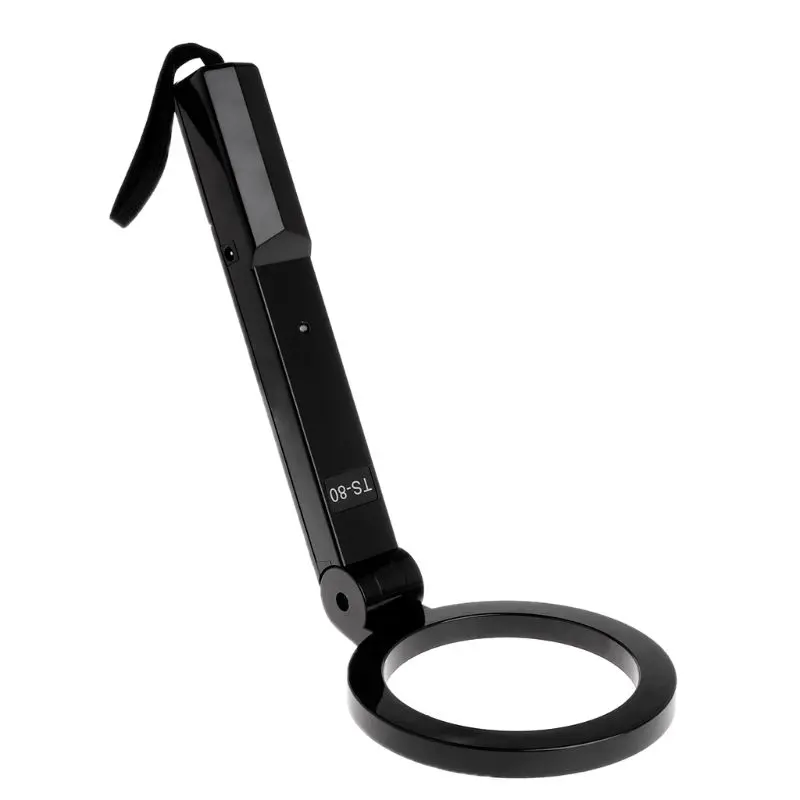 

Portable Hand-Held Folding Metal Detector High Sensitivity Multifunctional Test