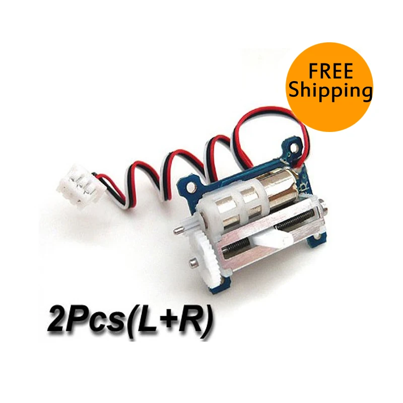 

1Pair Micro Linear Nylon 1.5g Analog Servos for Ultra-Micro Aircraft 1.5g