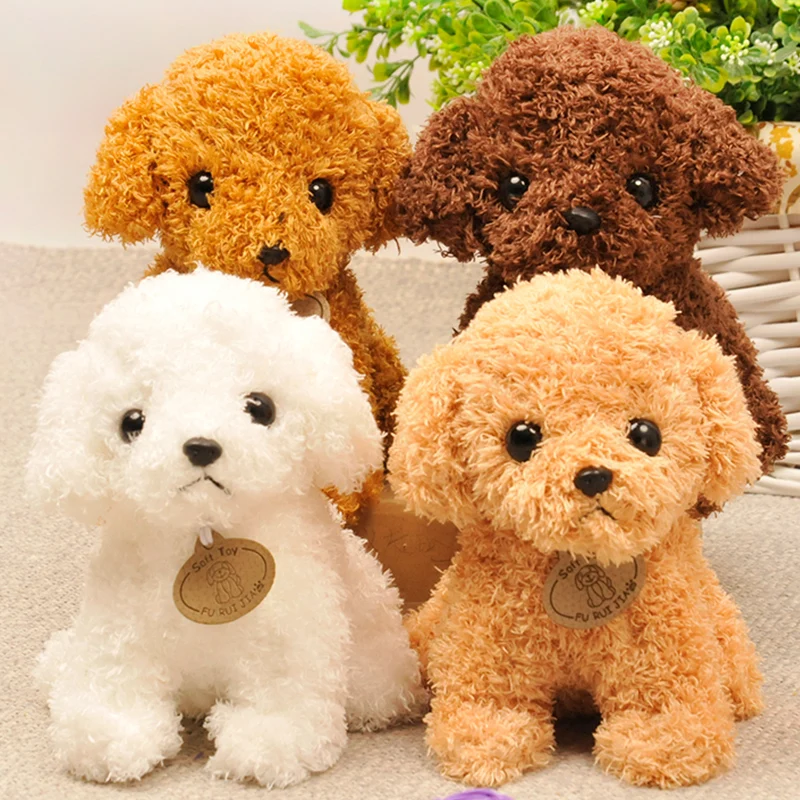 20 Cm Lucu Anjing Boneka Keriting Boneka Anjing Boneka Pet Lembut
