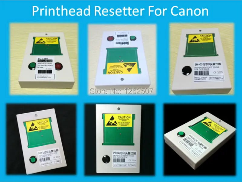 Canon printhead resetter