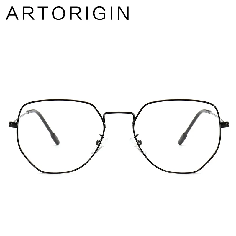 ARTORIGIN стильные необычные очки оправа прозрачные для женщин плоская