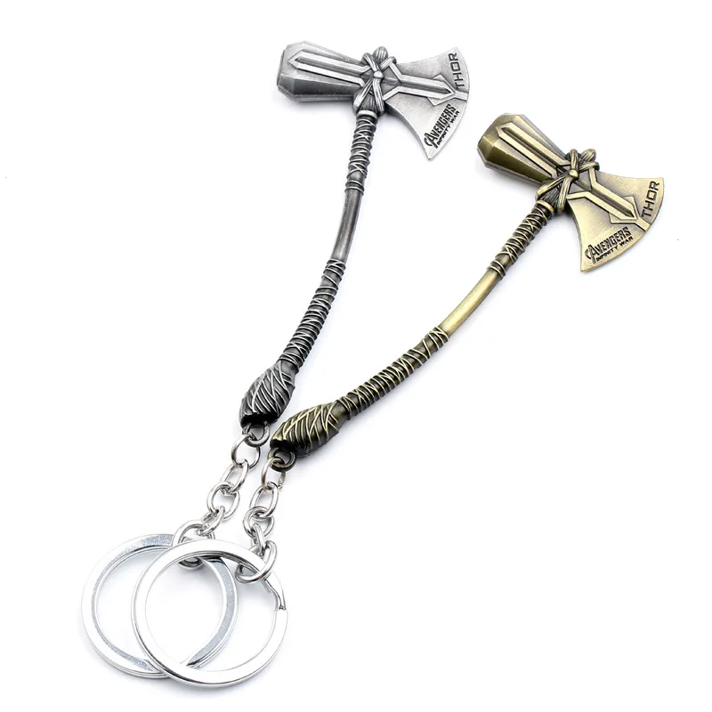 Avengers Infinity War Thor Stormbreaker keychain cosplay Thor Axe