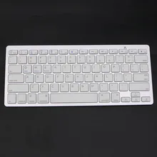 P Fashion Ultra-Slim White General High Quality Bluetooth Wireless Keyboard For PC Laptop Tablet Smart phone For iPad