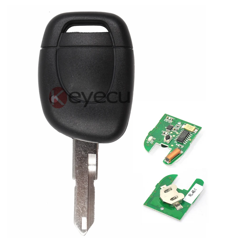 Prix pour KYDZ À Distance Clé Fob 433 MHz Avec Puce PCF7946 1 Bouton pour Renault Clio Kangoo Twingo Pittoresque + Uncut blanc lame Prix pour KYDZ À Distance Clé Fob 433 MHz Avec Puce PCF7946 1 Bouton pour Renault Clio Kangoo Twingo Pittoresque + Uncut blanc lame