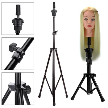 

High Quality Headform Stent Prosthesis Doll Head Holder Brackets Wig Hair Model Head Tripod Bracket Mannequin Head Tripod