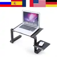 Multifunctional Laptop Table Portable Adjustable Foldable Computer Notebook Lap PC Folding Desk Table Vented Stand Bed Tray
