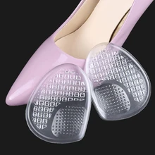 Противоскользящие массажные стельки, силиконовые гелевые половинчатые стельки для мужчин, на высоком каблуке, wo Мужские Силиконовые вставки на пятке, силиконовые подушечки для стопы