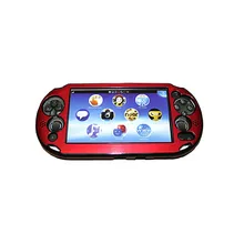 Красный Алюминиевый металлический защитный чехол для sony PS Vita psv PCH-2000