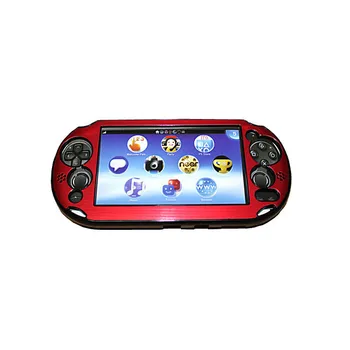 

Red Aluminum Metal Skin Protective Cover Case for Sony PS Vita PSV PCH-2000
