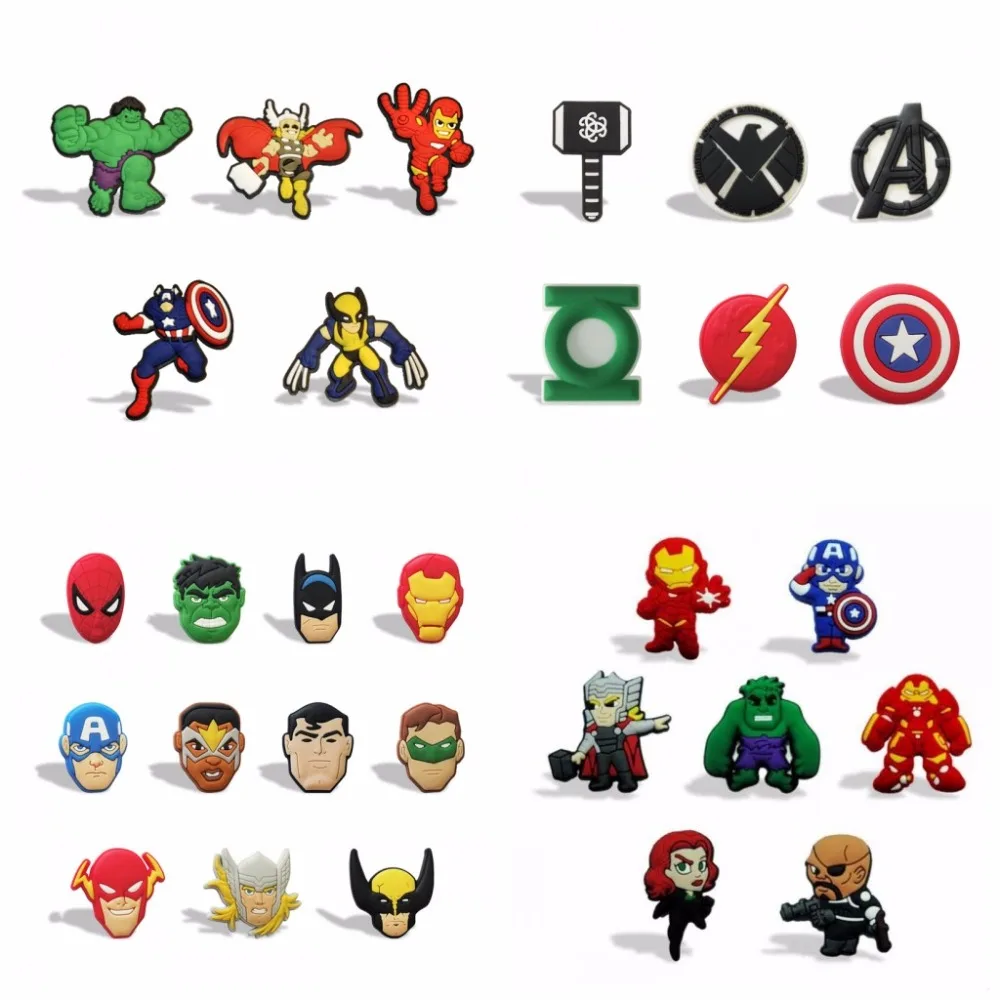 

5-11PCS The Avengers Cartoon Figure Magnetic Fridge Magnet PVC Refrigerator Sticker Anime Magnet Kid Gift Home Decor Souvenir