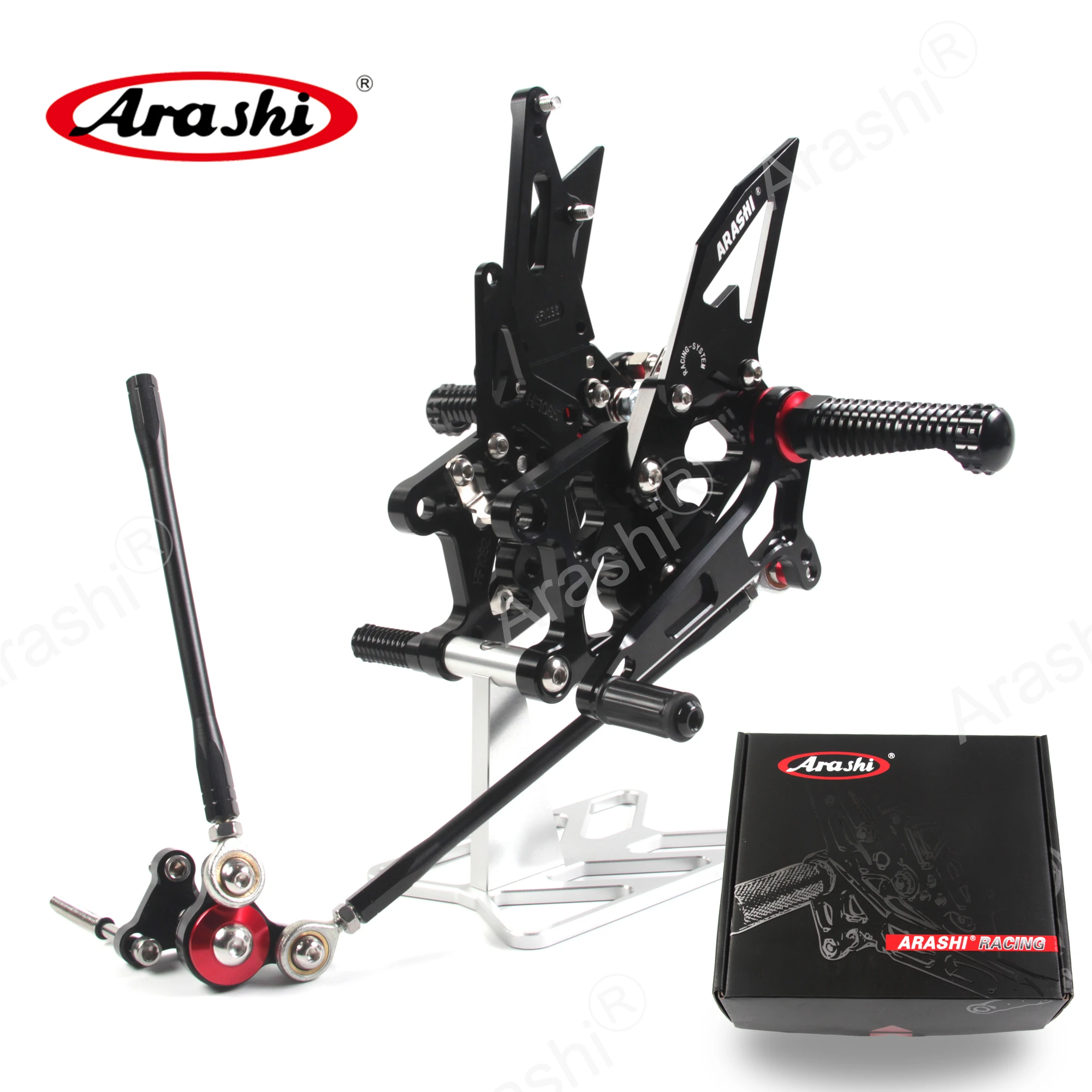 

Arashi CNC Adjustable Footrest For HONDA CBR600RR 2009 - 2018 Rider Foot Pegs Rearset CBR600 CBR 600 RR 2013 2014 2015 2016