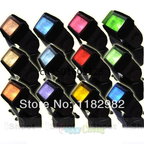 US $876.88 Flash Diffuser 12 Sets Color Card For Strobist Flash Gel Filter Color Balance With Rubber Band With Tracking Number