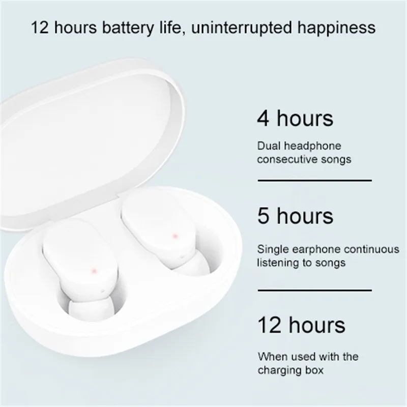 Беспроводные стереонаушники Xiaomi Mi AirDots с bluetooth V5.0 настоящие беспроводной