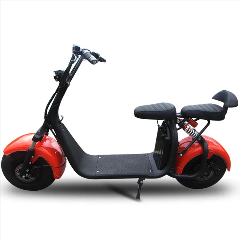 

The New Electric Motorcycle Angel Eye Is Portable And Removable 60V12AH 1000W Citycoco For Woman And Man Safe Car