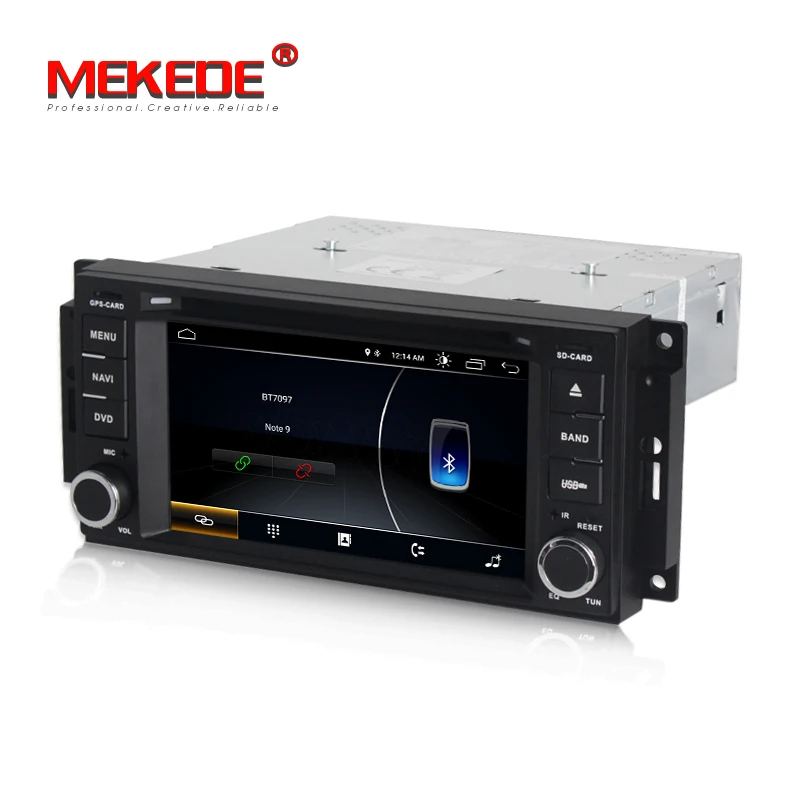 Clearance MEKEDE Android 8.1  Car GPS navigation DVD player For JEEP Wrangler Compass Patriot Grand Cherokee Commander Dodg free shipping 4