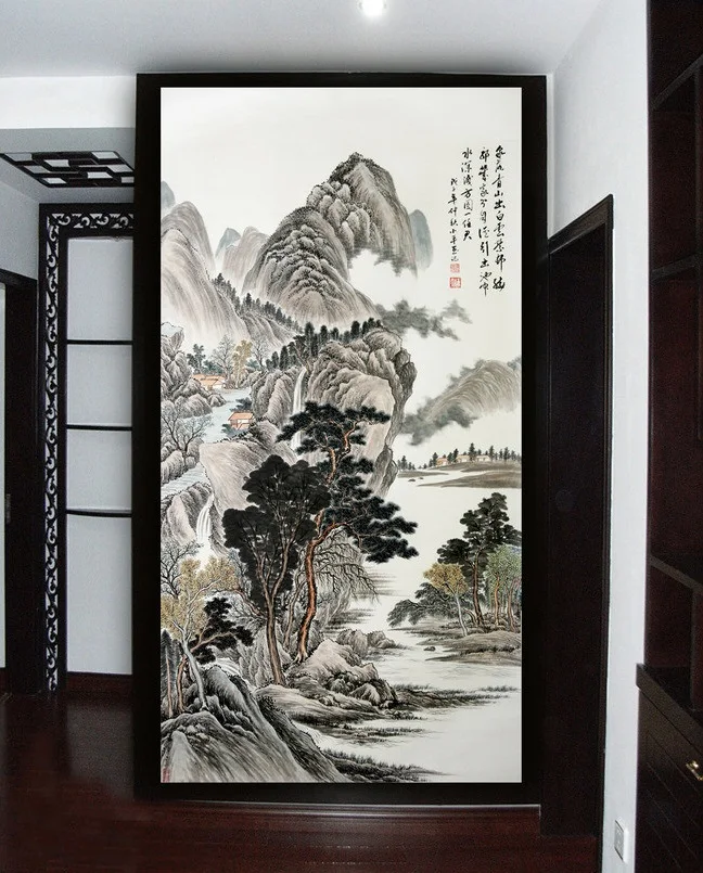 

3d wallpaper custom mural non-woven wall sticker Landscape porch corridor setting wall wallpaper mural  stereograph