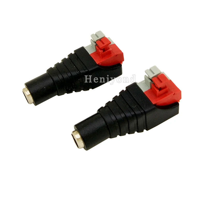 5PCS 5.5 mm x 2.1mm DC Power Female Jack Socket Female Panel Mount Push Fastening Type Cable Connector for cctv system 5PCS 5.5 mm x 2.1mm DC Power Female Jack Socket Female Panel Mount Push Fastening Type Cable Connector for cctv system