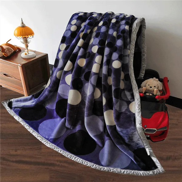 Одеяло Ferret кашемировое одеяло теплое одеяло s флисовое клетчатое супер теплое мягкое одеяло на диван/кровать плотное 2~ 4 кг вес - Цвет: moliquanquan