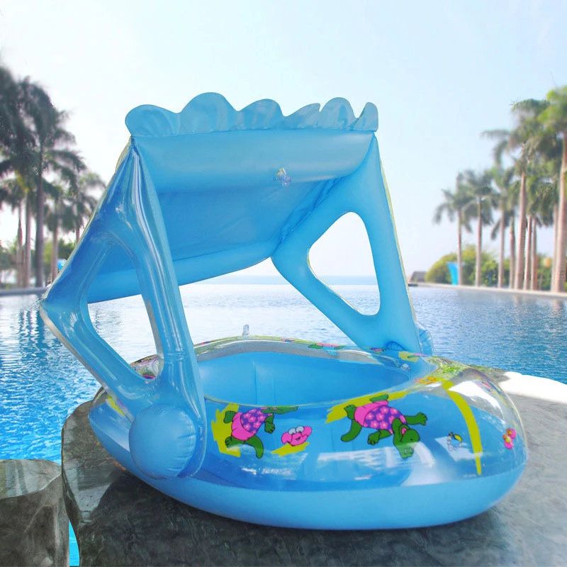 Flotador de piscina para bebé, juguete inflable de agua, anillo de de dinosaurio, Pontón, barco de bebé, juguetes inflables para niños, de bebé y niños| - AliExpress