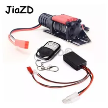 Автоматическая лебедка и беспроводной пульт дистанционного управления приемник для 1/10 RC Гусеничный автомобиль осевой SCX10 Traxxas TRX4 D90 TF2 Tamiya CC01 S95