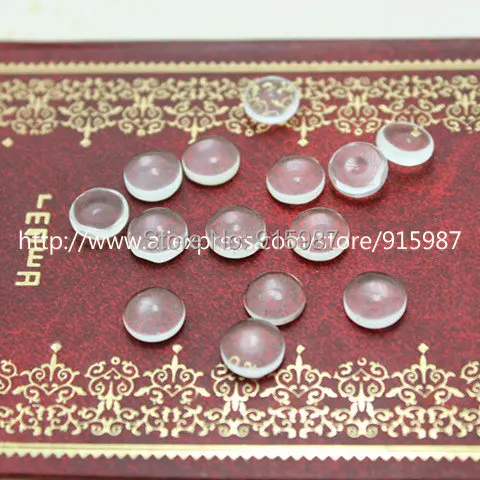 Сладкий колокол 200 шт./лот оптовая продажа прозрачное стекло кабошоны лоток кулон