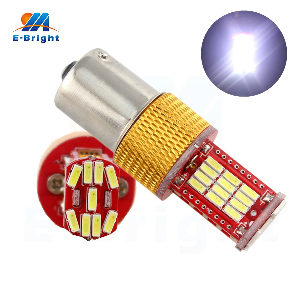 

4pcs 12V 5.4W 4014 33 SMD 1156 1157 3156 3157 7440 7443 Base Led Bulb Turn Signal Daytime Running Indicator Light Free Shipping