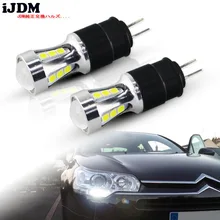 IJDM автомобильный G4 светодиодный Canbus OBC Hp24w светодиодный 12 в белый 3030 18SMD светодиодный для Citroen c5 и peugeot 3008 светодиодный drl дневные ходовые огни