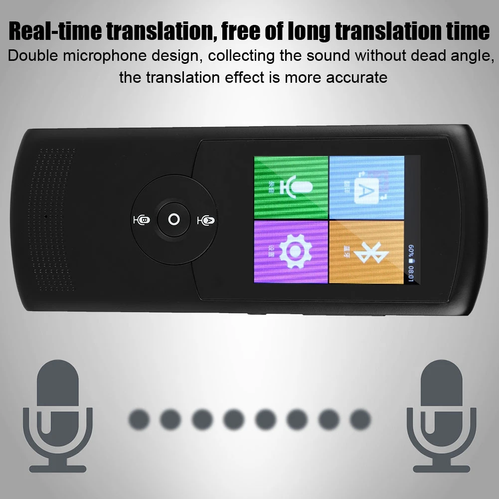 Портативный Wi-Fi умный голосовой переводчик глобальная бизнес-путешествия traductor de idiomas en tiempo реальный многоязычный