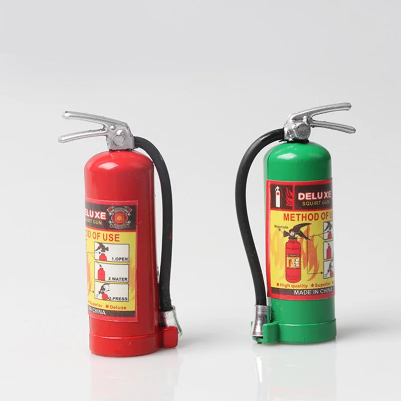 

RC Decoration Plastic Mini Fire Extinguisher For 1/10 RC Rock Crawler Axial SCX10 90046 Traxxas TRX4 Tamiya CC01 RC4RD D90 D110