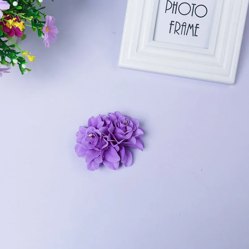 Hair clip flowers-3