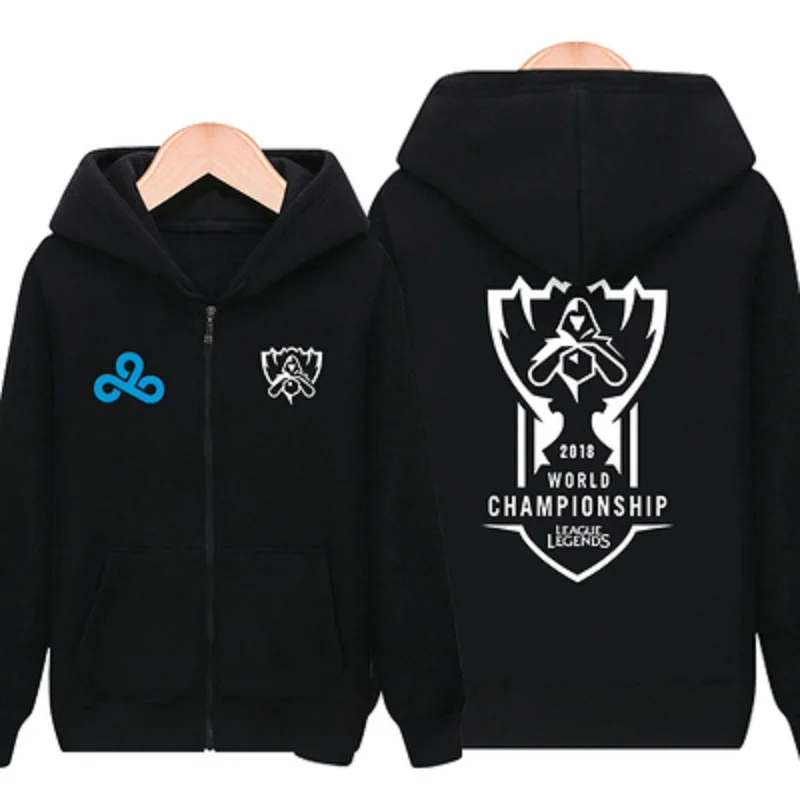  League of Legends lol S8 Finals IG FNC RNG Invictus Gaming C9 MAD TL Team LOL IG Team zippper Hoodi