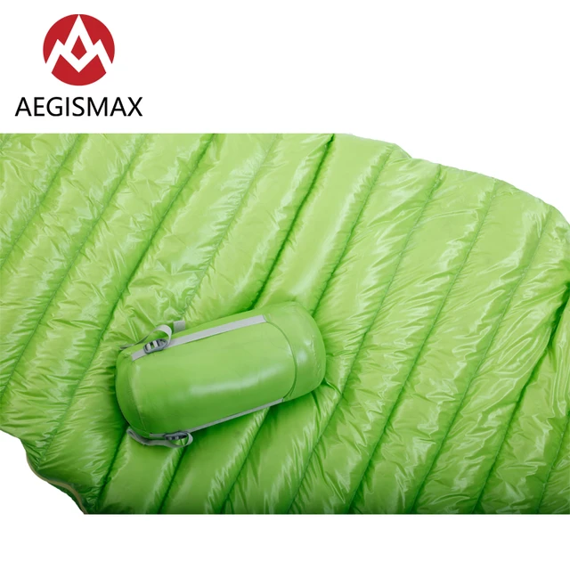 AEGISMAX MINI 800FP White Goose Down Mummy Adult Outdoor Camping Ultralight Spring Autumn Summer Three-Season Sleeping Bag 4