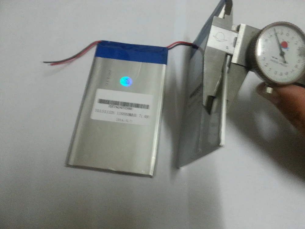 Comprimidos Baterias Faça Você Mesmo U30gt U30gt1 U30gt2 Duplo Quatro-núcleo Tablet pc Bateria 33161125 Tamanho: 3.5*151*125mm 7.4 v 13000 Mah - Imagem 2
