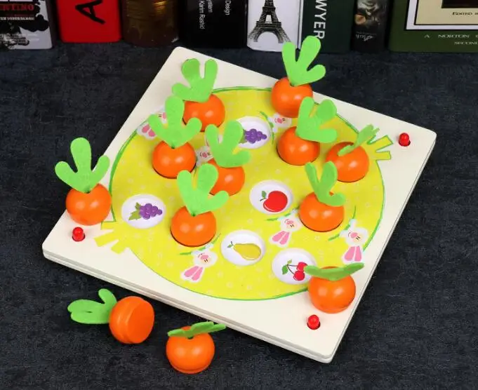 

New Children memory chess Montessori Materials Shape Matching Kids Toy Early Learning Educational Toys