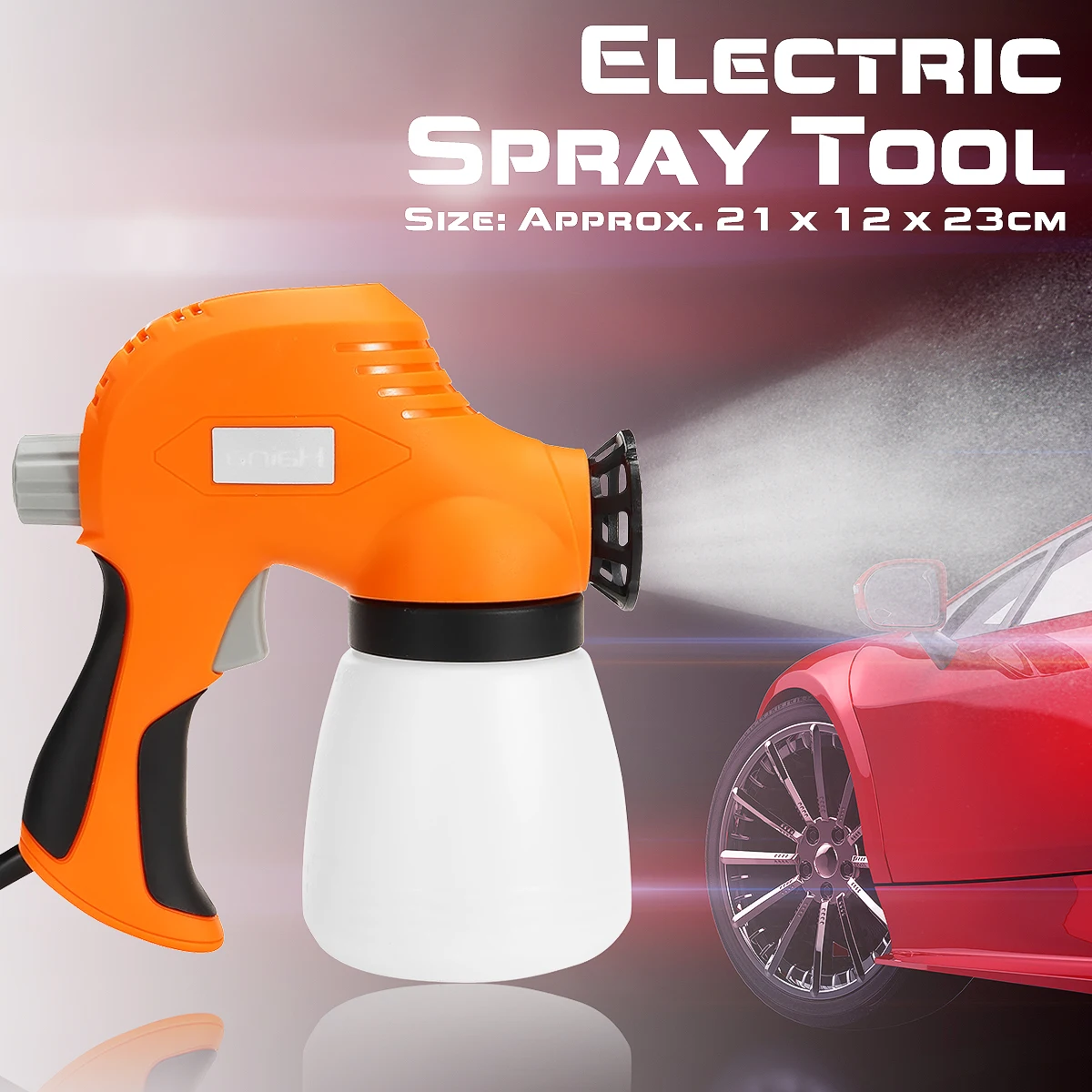 

60W Electric Paint Spray Painting Pressure Sprinkling Airless Sprayer Can Hight Efficiency Savings Coatings Rugged Use Security