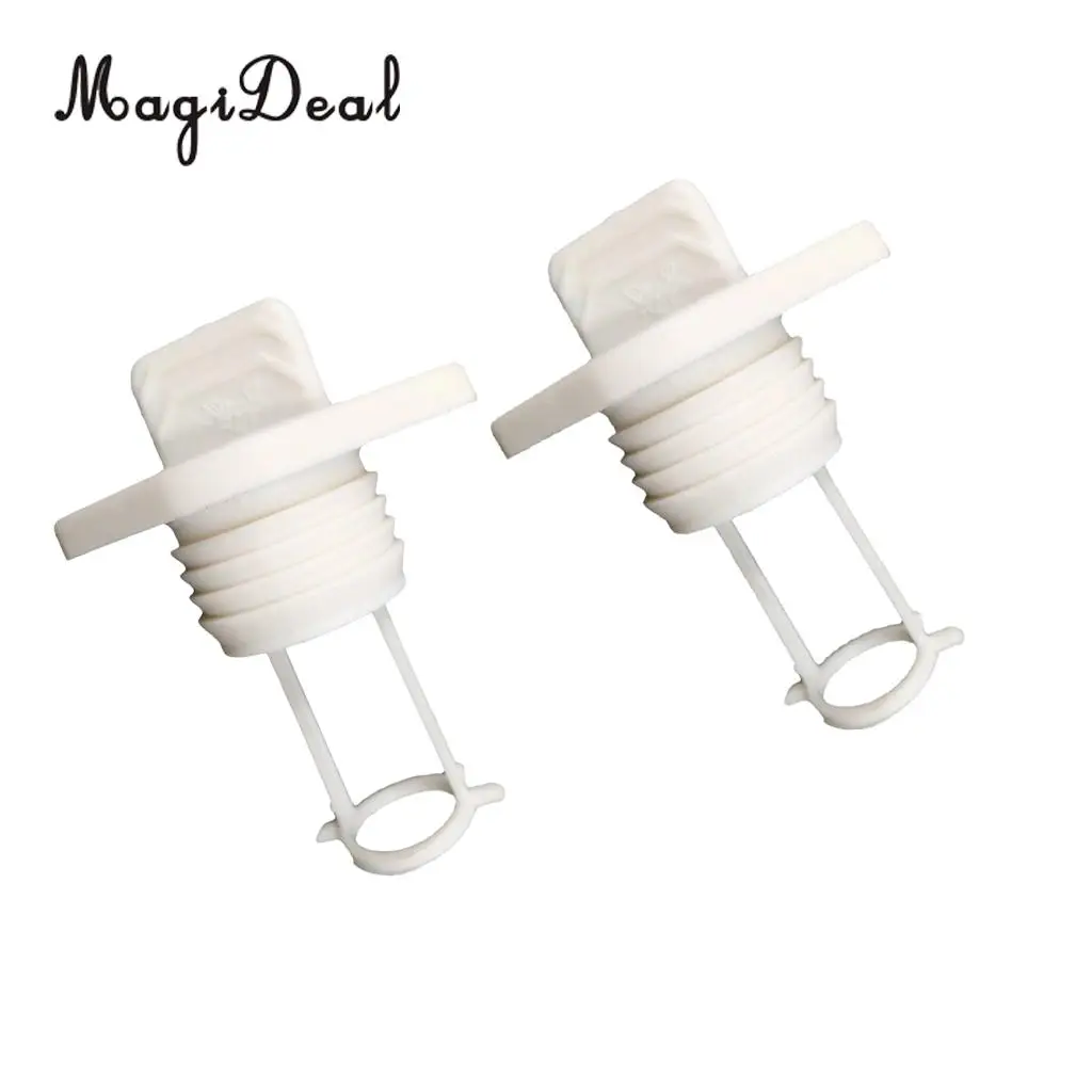 MagiDeal Professional 2x Diamond Universal Drain Plug Thread Drain Plug